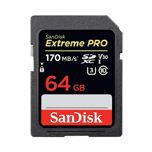 SanDisk 64GB & 128GB Extreme PRO SDXC UHS-I Cards